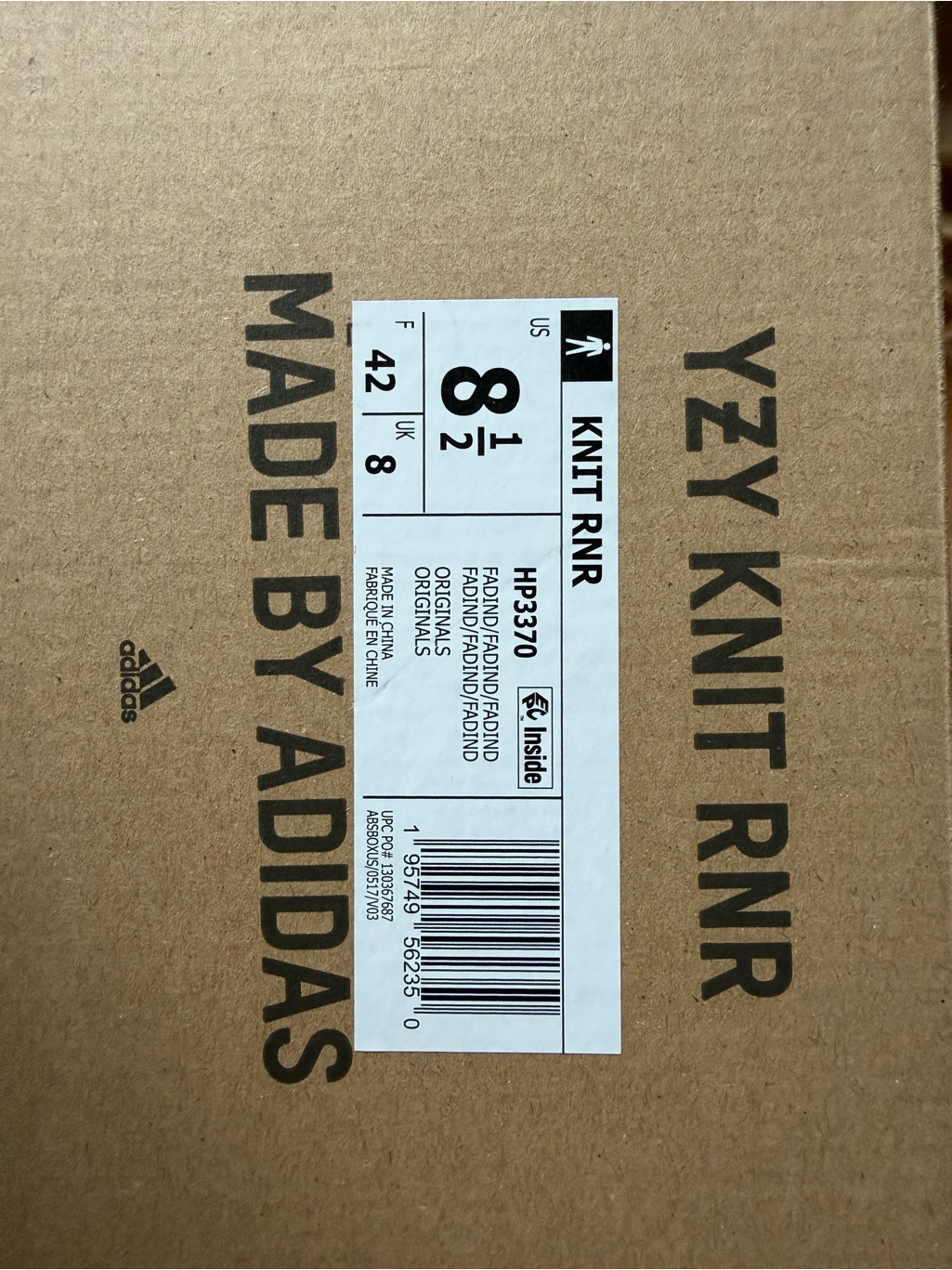 Adidas Yzy Knit Rnr